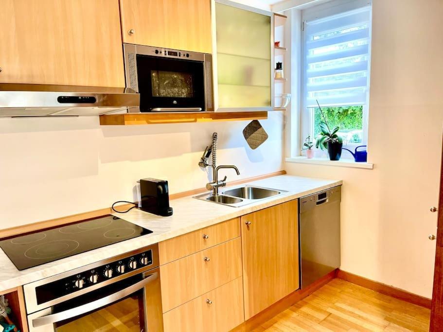 Schoene Wohnung Mit Eigenen Eingang Und Terrasse Gosseling Exterior photo
